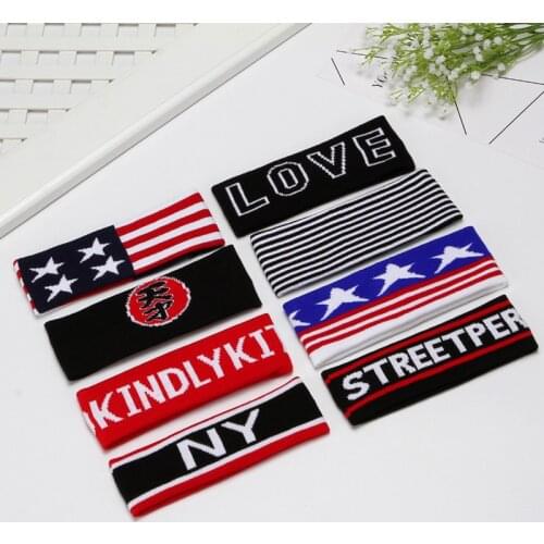 Headband Sports Ribbon Headbands for Man and Women