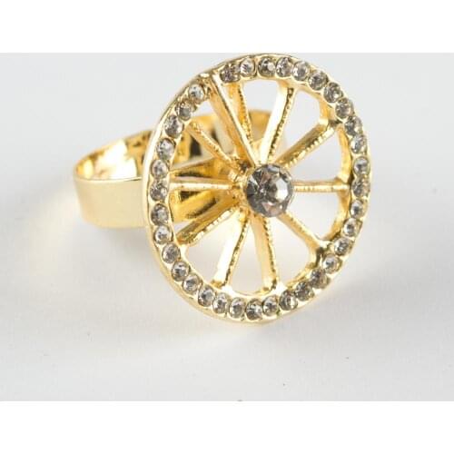 Rudder Figured Cubic Zirconia Ring