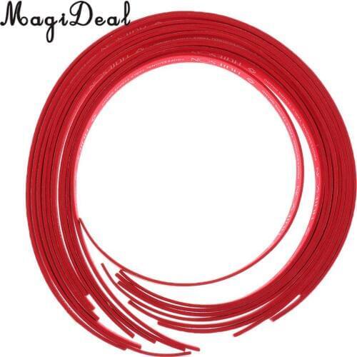 MagiDeal Durable Table Tennis Edge Tape Racket Side Tape Sponge Protect Red Board Game Indoor Games for Adults