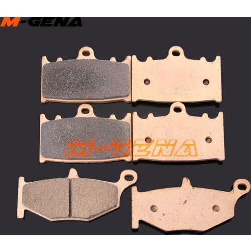Motorcycle metal sintering brake pads For GSR400 GSR600 BK 2006 2007 2008 2009 2010 06 07 08 09 10