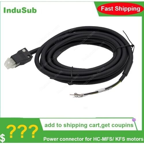 MR-PWCNK1-3M Power connector HC-MFS/ KFS motors 3m 5m 10m