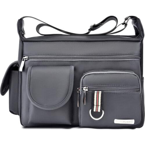 New mens shoulder bag messenger bag square waterproof Oxford cloth business mens travel large capacity crossbody bag