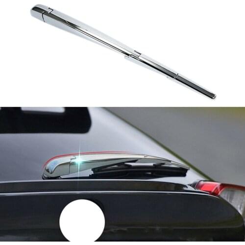 Chrome Molding Rear Windshield Wiper Cover Trim Fit For Honda CR-V CRV 5th 2017 2018 2019 Accessories