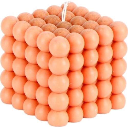 2021 New Square Cube Candle Mould DIY Cloud Shape Aromatherapy Silicone Candle Mold