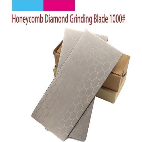 1pcs Thin Honeycomb Diamond Sharpening Stone 1000 Grit Knives Whetstone Knife Sharpener Kitchen Grinder Abrasive Tool Can Paste