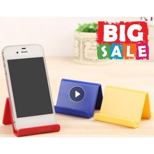 1/2/3pc 6*4.5cm Mini Stand Holder Universal Candy Mobile Phone Portable Mini Stand Holder Mobile Phone Accessories Home Supplies