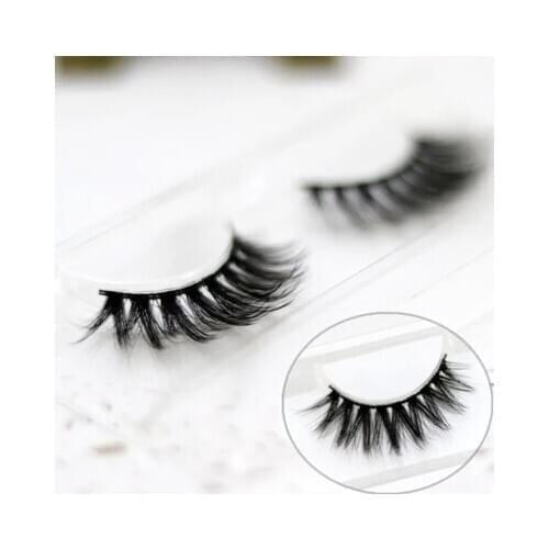2017 New Stlye 3D Velvet Fabric Full strip False Eyelashes Cross fake lashes thick Eyelashes Extension beautiful make up tool