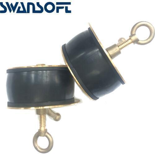 232481 Scupper Plug , Size : d 45 x D 65 x I 55 x L 145mm (2") (Brass)