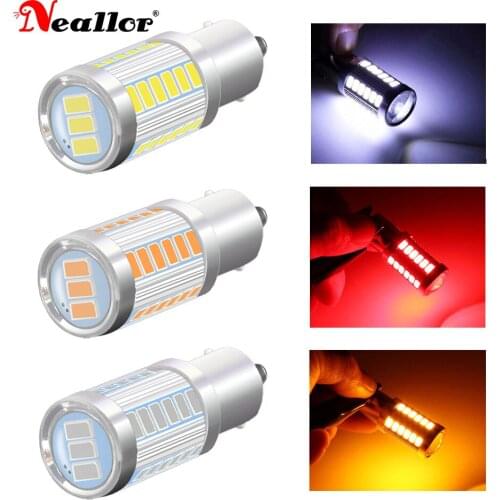 2x 1200LM Canbus No Error P21W 1156 BA15S LED Bulb For Kia Rio 3 4 2015 2016 2017 2018 LED Daytime Running Light DRL Lamp T20 Vw
