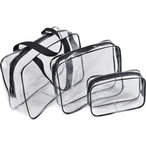 3pcs/set Mummy Diaper Nappy Bag Travel Bags Luggage Zipper Bag Portable Packing Organizer Waterproof Case Bag