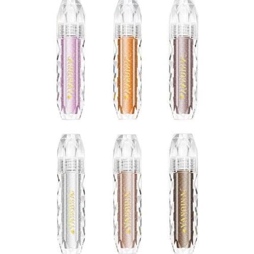 6 Color/Set Shimmer And Shiny Waterproof Liquid Eyeliner Eyeshadow Makeup Metallic Eye Liner Pen Eye Beauty Party Makeup Tools