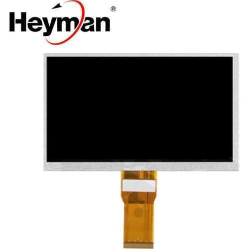Heyman 7'size LCD display screen(1024*600),(165*100 mm),65 mm flat cable,50 pin)for Tablet PC Lattepanda Raspberry Pi Banana Pi