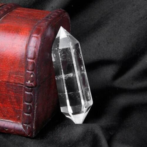 7cm Polished Rock Crystal Stone Clear Nugget Quartz Specimen Mineral Collection