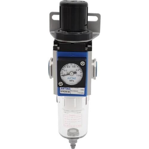 AirTac/GFR200/300-K (with reverse flow valve) series pressure regulating filter