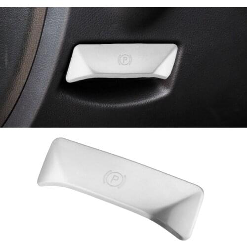 Car P button foot brake release switch decoration Stickers for Mercedes Benz E class W212 C Class W204 GLK