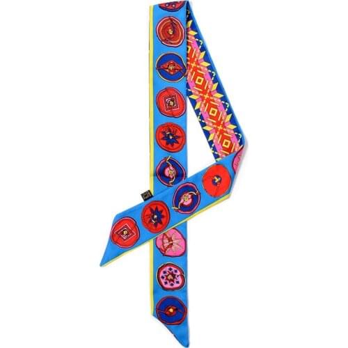 Big Sale Tie Bags Handle Scarf Multi Choker Wristband Narrow Ribbon Hariband Ring Scarves Neck Beauty Wraps Wholesale A1