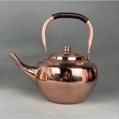 2021 New large handmade thickening Copper pot kettle 3L/5L boiling water pure copper pot