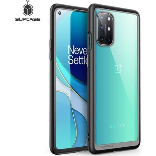 SUPCASE For OnePlus 8T Case (2020 Release) UB Style Anti-knock Premium Hybrid Protective TPU Bumper + PC Back Clear Cover Case