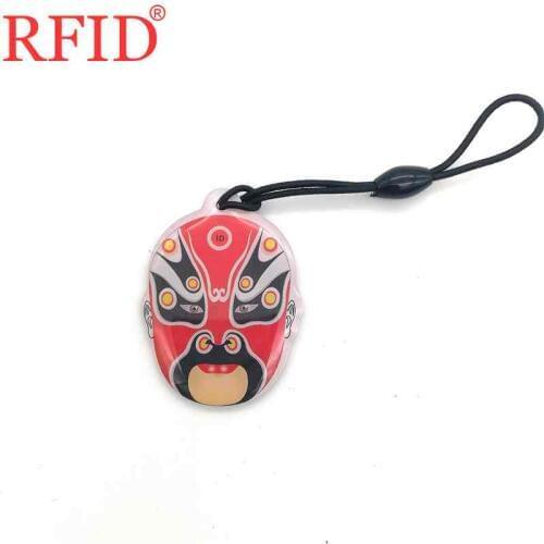 ID 125Khz EM4305 Rewritable Blank Card Keyfob RFID Waterproof Keychain Token Tag For Access Control Card Door keys Fast Shipping