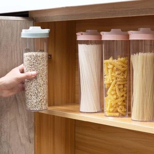 1PC Clear Noodle Storage Box Chopsticks Boxes Food Canister For Kitchen Containers Organizer Storage