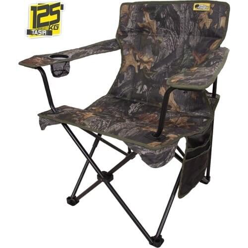 Funky Chaırs V2 Oak Camouflage Luxury Camping Chair