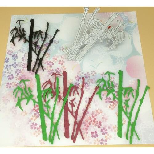 Bamboo, bamboo leaf metal cutting mold scrapbook photo album greeting card decoration DIY handmade art