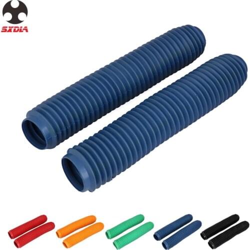 Motorcycle Front Rubber Fork Boots Gaiters Sleeve For YAMAHA WR WRF YZ YZF 250F 450F XC XCF SX SXF CRF KXF RMZ DIRT BIKE