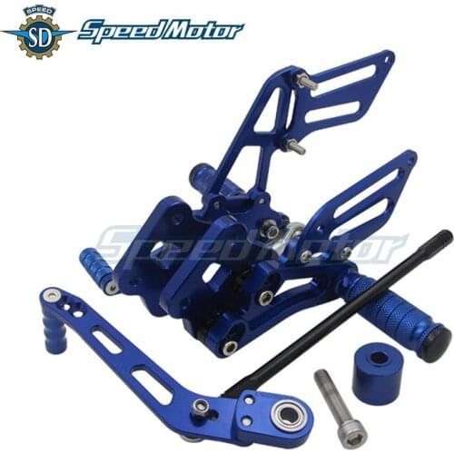 Motorcycle Lifting Pedal Assembly Adjustable Rear Raise Foot Pedal Suitable Suitable for Suzuki GSXR600 GSXR750 K6 K8 2006-2010