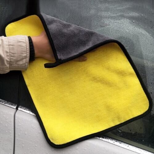 30cm*30cm Microfibre Car Soft Wash Towel Cleaning Window Polishing Towels Cloth Truck Care Drying Washing