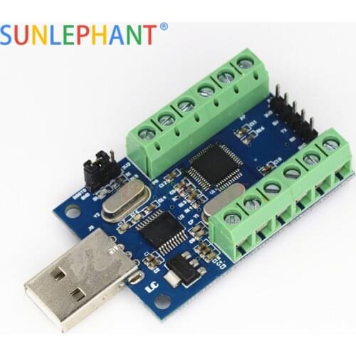 USB 10-Channel 12Bit AD Data Collection Module STM32 UART ADC Module 10- Channel Single Port Input