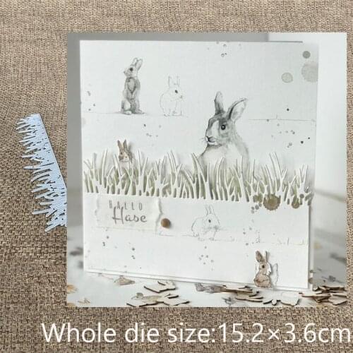 XLDesign Craft Metal Cutting Die cut dies grassland decoration scrapbook Album Paper Card Craft Embossing die cuts