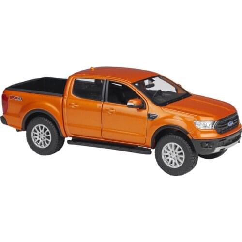 1:27 2019 Ford Ranger Pick Up Static Die Cast Vehicles Model Car Toys Kids Gifts Collectible