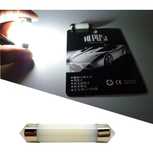 31MM 36MM 39MM 41MM Car LED Dome Festoon Lights Indicator Bulb Reading Map License Plate Lamp DC 12V White