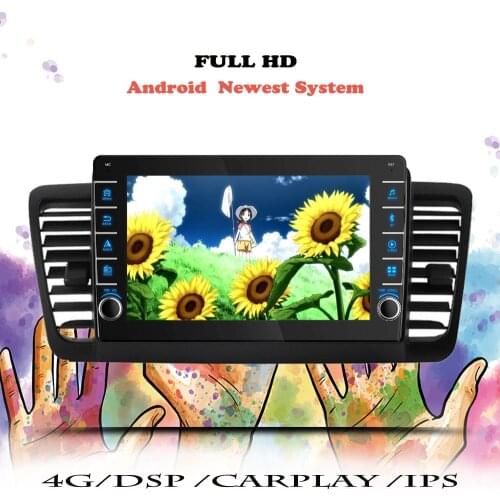 Car Radio Multimedia Player For Subaru Outback 3 Legacy 4 2003 2004 2005 2006 2007 2008 2009 Android Navi GPS DVD Tape Recorder