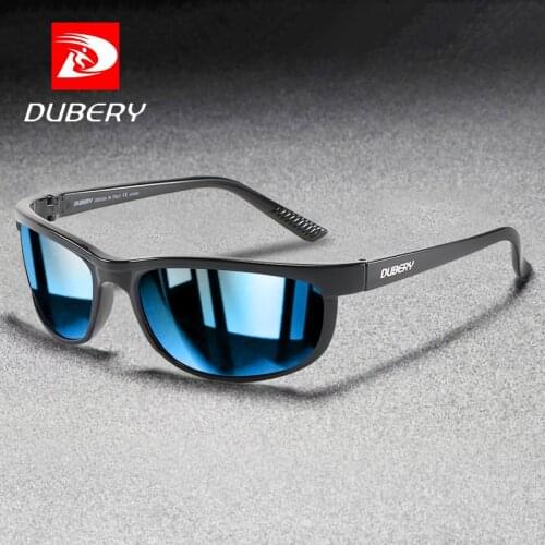 DUBERY Brand Mens Outdoor Polarized Sunglasses Fishing Driving Can Change Lens Color When Encountering Light D2027