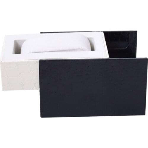 Single Slot Watch Display Case Jewelry Box Organizer Travel Jewelry Holder Removable Cushion 5 Color Choice