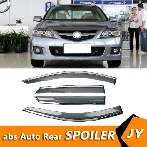 For Mazda 6 2011-2015 Window Visor Vent Shades Sun Rain Deflector Guard For s Auto Accessories 4PCS/SET