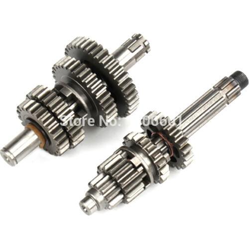 YX140 YX150 YX160 Transmission Gear Box Main Counter Shaft For Pit Dirt Bike Motocross YX 140cc 150cc 160cc Engine