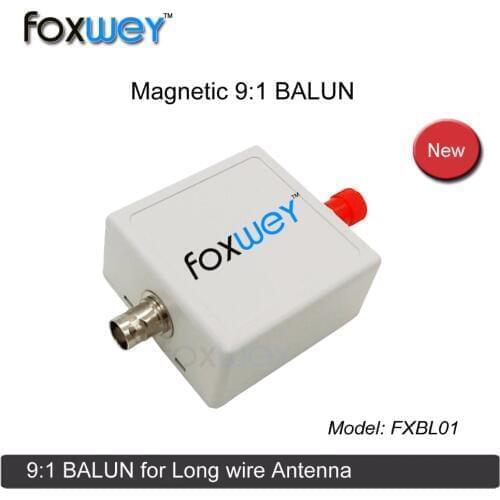 Magnetic 9:1 HF BALUN for Beverage antenna Long wire antenna RTL SDR Software radio receiver (software defined radio) FOXWEY