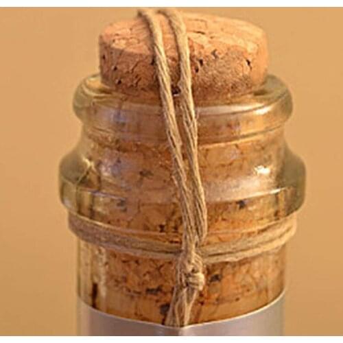 New Reusable Red Wine Bottle Wooden Stopper Household Wooden Stopper Festive Party Decoration 100PCS