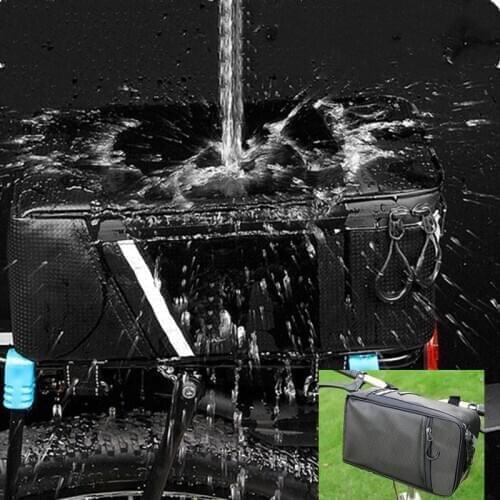 Electric Bike Battery Package for Folding Bike MTB Rear Shelf Tail Bag Riding Driving Packet 30X19X12cm