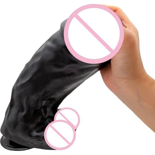 26cm Long Huge Dildo Realistic Penis Female Masturbator Horse Dick Big Penis With Suction Cup Dildos Sex Toys For Woman Sex Shop