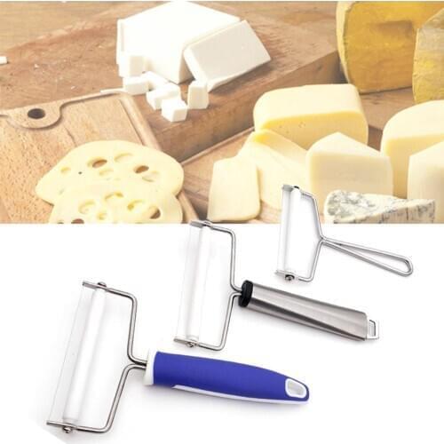 Universal Cheese Cutter Peeler Non Stick Grater Butter Cutting Kitchen Gadgets Tool Stainless Steel Home Fruit Hand Slicer