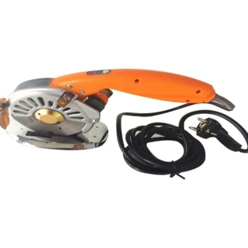 C-100C Servo Motor Round Knife Cloth Fabric Cutting Machine Electric Scissors Cloth Cutter Cutting Machine 110V-220V 3.6-250W