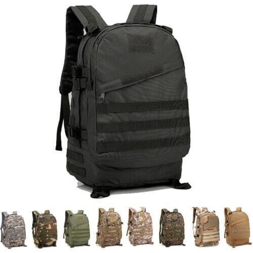 Military Camouflage Backpack Tactical Camping Hiking Hunting Trekking Rucksack Travel Outdoor Backpack Large Capacity Nylon Bag