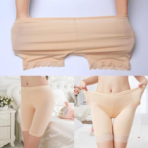 Women Lace Push Up Safety Shorts Pants Stretch Boyshorts Boxer Panties Underwear