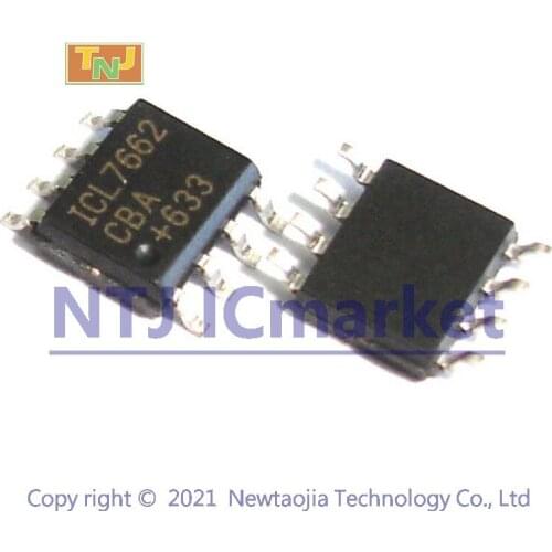 10 PCS ICL7662CBA SOP-8 ICL7662 CBA CMOS Voltage Converters Brand New IC