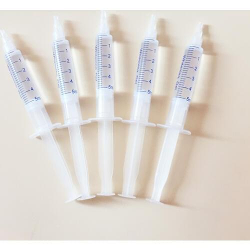 100 pcs/lot 5ml teeth whitening gel for bleaching tooth 35% carbamide peroxide gel