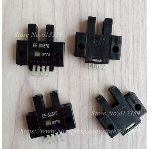 100 PCS EE-SX670 EE-SX671 EE-SX672 EE-SX673 EE-SX674 Omron Photoelectric Sensors NPN NO/NC 5-24V