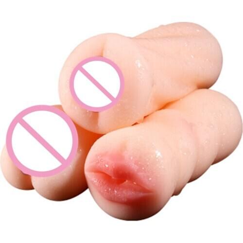 4D Sex Toys for Men Artificial Vagina Pocket Pussy Male Masturbator Stroker Cup Soft Silicone Vaginal Adult Erotic Toy